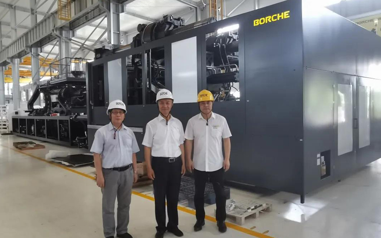 熱烈歡迎朱文瑋理事長一行到博創調研考察